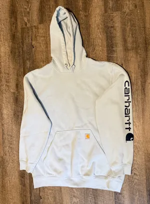 Carhartt Hoodie Blue thumbnail 1