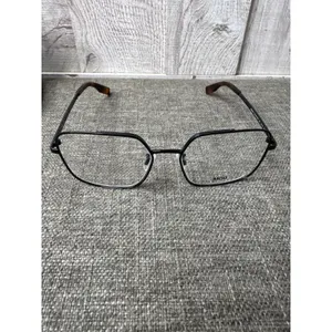 McQ Eyeglasses Frames Only Wire Metal MQ0318O 002 52MM Briller Kvinder Black thumbnail 4