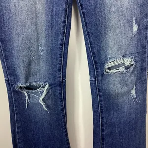 Risen High Rise Distressed Hem Flare Jeans Size 26/3 thumbnail 3