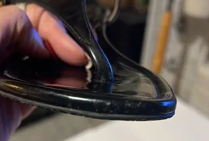 Michael Kors, Ramona, black wedges 6M thumbnail 6