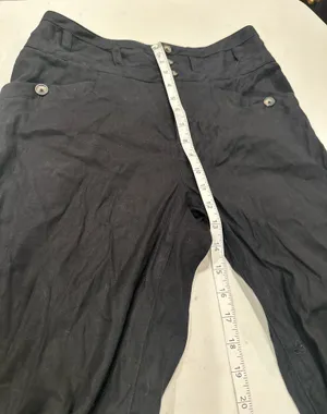 Anthropologie Linen Wide-Leg Pants thumbnail 4