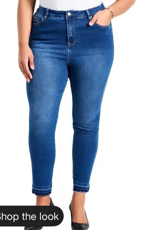 Avenue Denim Comfy Fall Skinny Jeans Stretch Fit 18A thumbnail 1