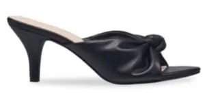 HALSTON | NEW Seville Knot Detail Slip On Pointed Toe Kitten Heels, Size‎ 9.5 thumbnail 1