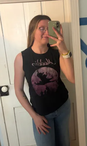 Disney Aladdin and jasmine tank top  thumbnail 1