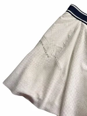 Peter Millar Gabriela Swing Skort in Slithering White Size Large Golf Tennis thumbnail 2