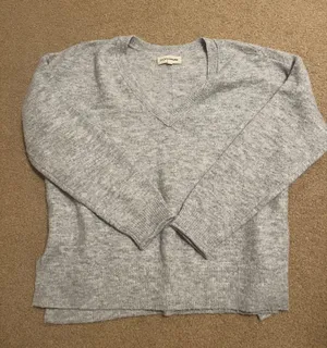 TJ Maxx Grey long sweater thumbnail 1