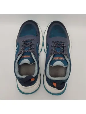 Adidas Response Trail X Running Shoes Women’s Size 7 Navy/Teal Blue thumbnail 3