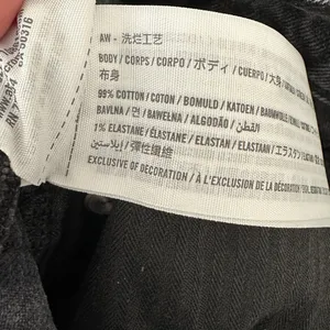 Abercrombie & Fitch The ‘90s Straight Ultra High Rise Black Jeans, 28/6 Short thumbnail 14