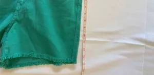 Judy Blue Shorts Womens Large Sienna Aquamarine Frayed Hem thumbnail 6
