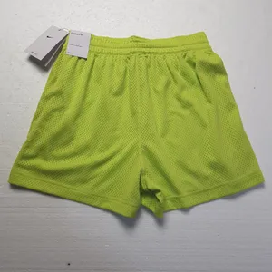 Nike Women's Essential Dri-Fit 4" Mesh Basketball Shorts in Cyber size XS NWT thumbnail 6