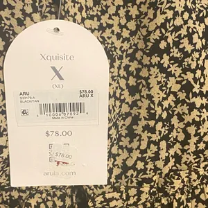 Arula Lexi Tan And Black Floral Maxi Skirt 0X NWT thumbnail 5