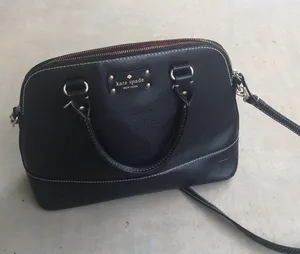 Kate Spade Black Dome Crossbody Hand Bag Purse thumbnail 3