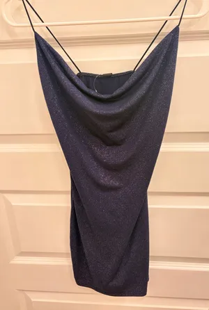 Blue Homecoming Windsor Dress thumbnail 1