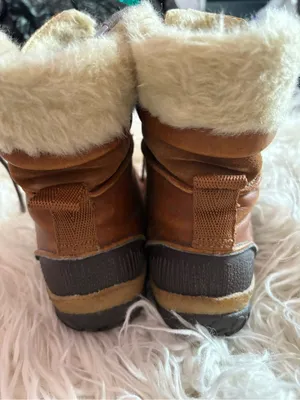 Merrell Tremblant Waterproof Leather Faux Fur Winter Boots Brown Women’s 7.5 thumbnail 5