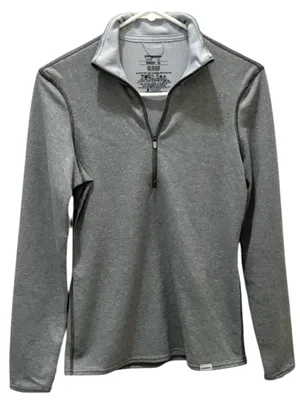 PATAGONIA Capilene base layer shirt size XS 1/4 zip gray thumbnail 2
