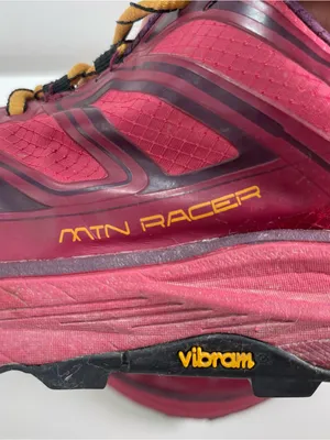 Topo Athletic MTN Racer Women's 8.5 Berry Trail Running Shoes A2 Vibram Gorpcore thumbnail 4