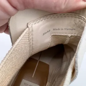 Dolce Vita Huey H2O Cream Ivory Croc Leather Block Heel Chelsea Ankle‎ Boots 6.5 thumbnail 11