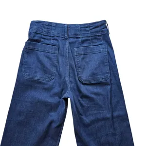 Maeve Anthropologie The Colette Jeans Womens 27 Crop High Rise Wide Leg Denim thumbnail 3