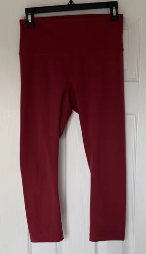 lululemon athletica Red Leggings thumbnail 1