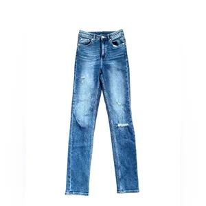 Divided by H&M Distressed Womens Skinny Jeans | Size 4 | High Rise | 99% Cotton thumbnail 2
