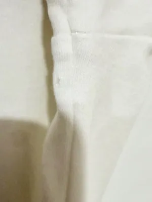Banana Republic White Cotton Pleated Back Top Quiet Luxury Minimalist XS thumbnail 8