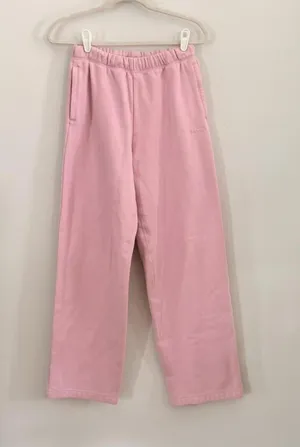 Skims Cotton Blend Fleece Classic Straight Leg Pant thumbnail 1