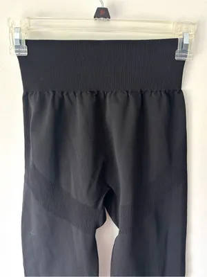AYBL Black High Waist Leggings Workout Activewear Yoga Gym Sporty Athletic thumbnail 4