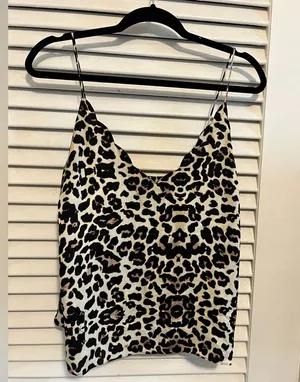 Cheetah Print Tank Top thumbnail 1