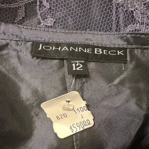 Johanna Beck Silk and Lace Maxi Skirt - NWT - Size 12 thumbnail 9