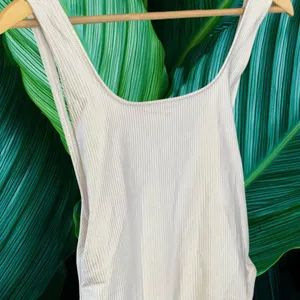 Aerie Shine Rib Birthday Scoop Cheekiest One Piece Swimsuit thumbnail 7