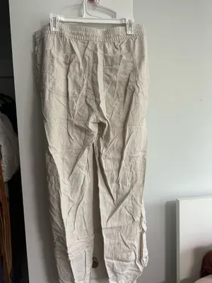 Old Navy Linen Pants Wide-Leg thumbnail 2