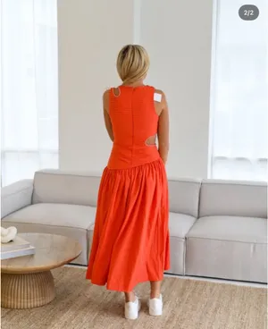 Fancy Boutique D Red Dress thumbnail 2