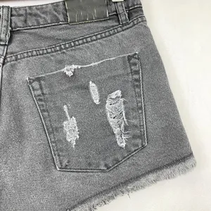 Sincerely Jules Denim Shorts Womens XSmall Distressed Grunge Street‎ Festival thumbnail 6