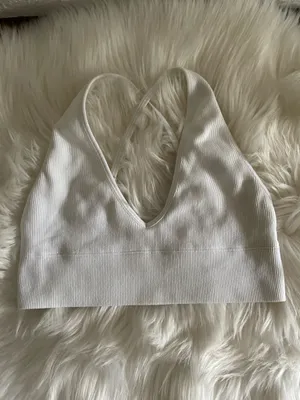 Abercrombie Crop Racerback Tank Top thumbnail 4
