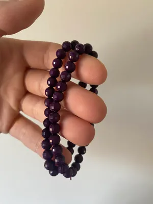 Purple Y2K Stretch Bracelets thumbnail 2