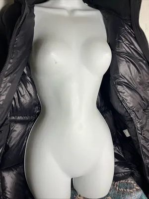 Calvin Klein Women's Black Puffer Coat with Hood Classic retail $400 thumbnail 13