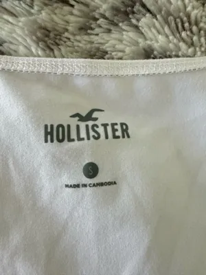 Hollister Square Neck Top white thumbnail 2