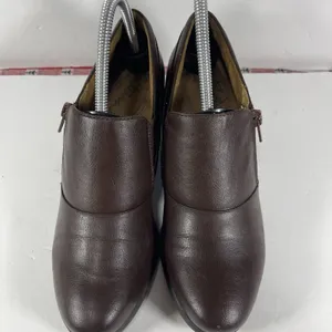 Natural Soul Brown Faux Leather Ankle Boots/Booties thumbnail 4