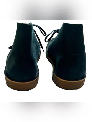 Clarks Originals Desert Teal Suede Lace Up Ankle Boots US 9M thumbnail 4