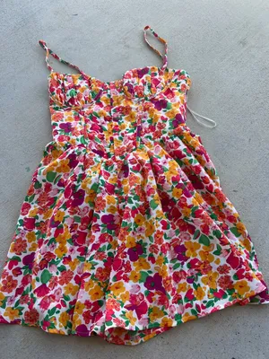 Hello Molly Daily Glam Romper‎ Floral Dress Like Women's 4 Summer thumbnail 7