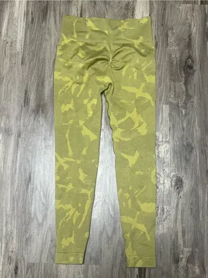 Gymshark Adapt Camo Seamless Leggings Savanna Green Medium M thumbnail 6