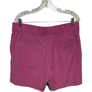 Nike Dri-Fit Button Front Shorts Pink XL thumbnail 4