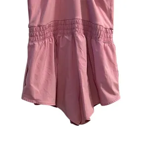 Offline Women's Pink Racerback Romper Size L Casual Summer One-Piece Flaw‎ thumbnail 9