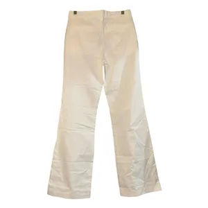 NWT Outerknown Pants Womens 4 White‎ Cream Wide Leg Flare Organic Cotton Beach thumbnail 6