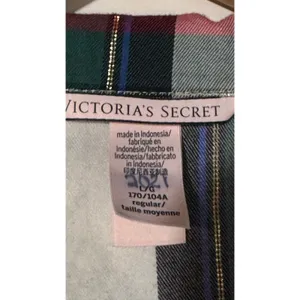 Victoria’s Secret Plaid Flannel Pajama Set Women’s Large thumbnail 11