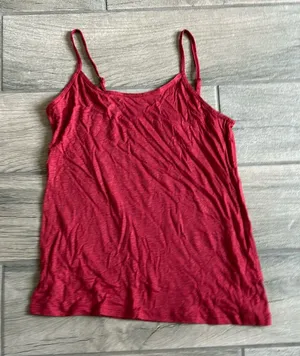 La relaxed tank top Red Size XS thumbnail 1