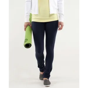 Lululemon Women’s Presence Pants Size 6 Navy Full Length Yoga Workout Gym thumbnail 2