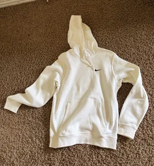 White Nike Hoodie  thumbnail 1