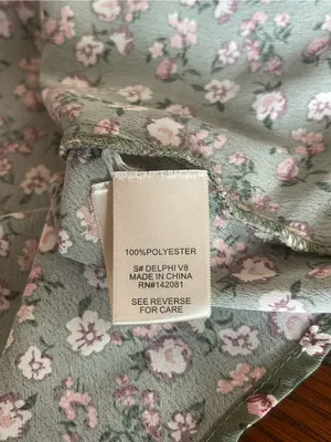 Altar'd State Olive Green Floral Square Neck Mini Dress thumbnail 5