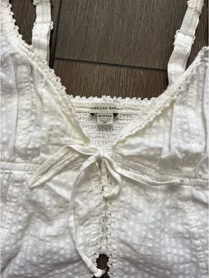 American Eagle Tie Front Top thumbnail 2